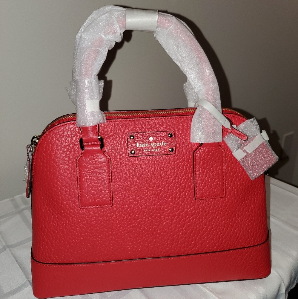 Kate Spade Rachelle Wellesley Red Satchel